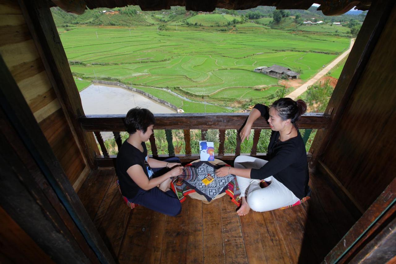 Mu Cang Chai Eco Lodge Nam San Exterior foto